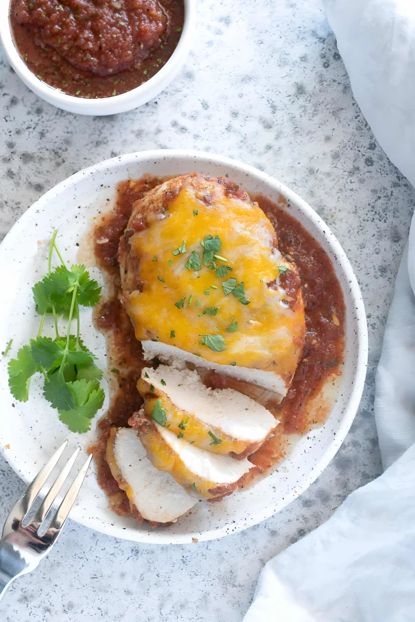 Baked Salsa Chicken Recipe cover