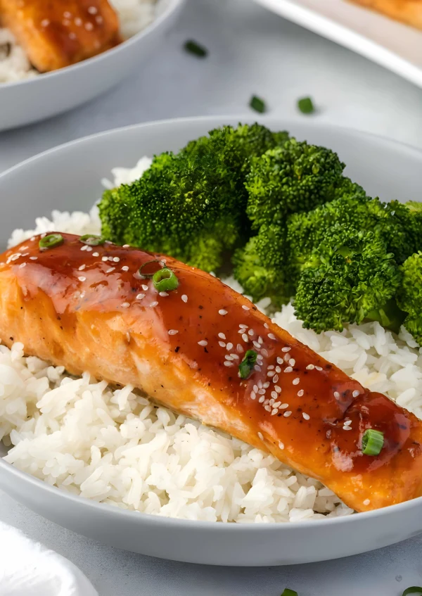 Baked Teriyaki Salmon Recipe cover