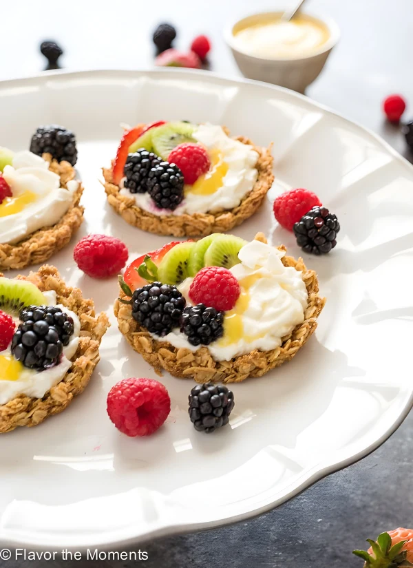 Breakfast Fruit Tarts with Granola Crust cover