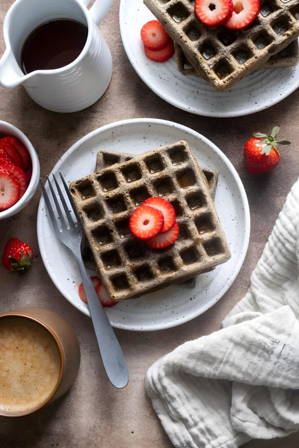 Buckwheat Waffles Recipe cover