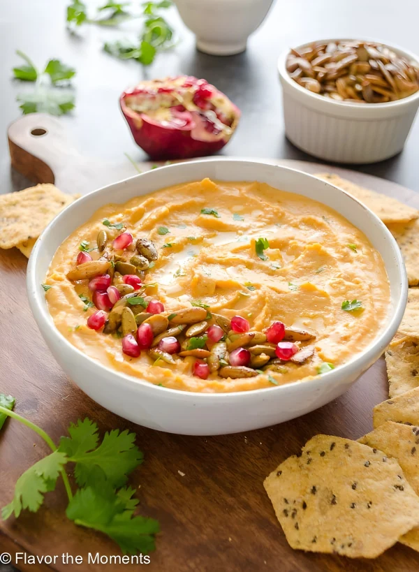 Butternut Squash Hummus with Spiced Pepitas cover