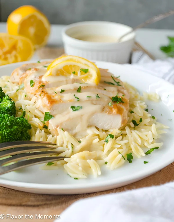 Chicken with Greek Avgolemono Sauce cover