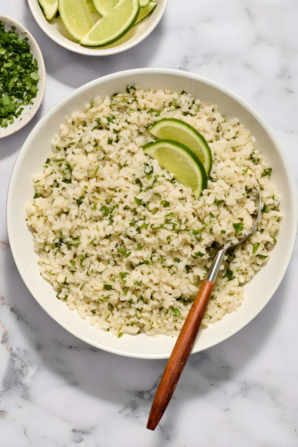 Cilantro Lime Cauliflower Rice cover