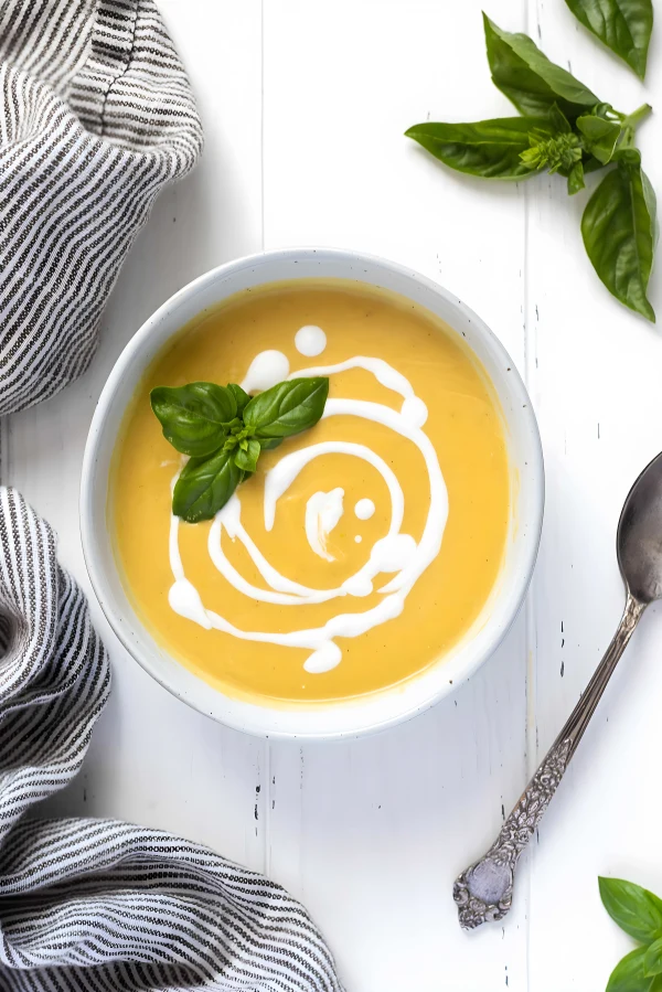 Creamy Summer Squash Soup cover