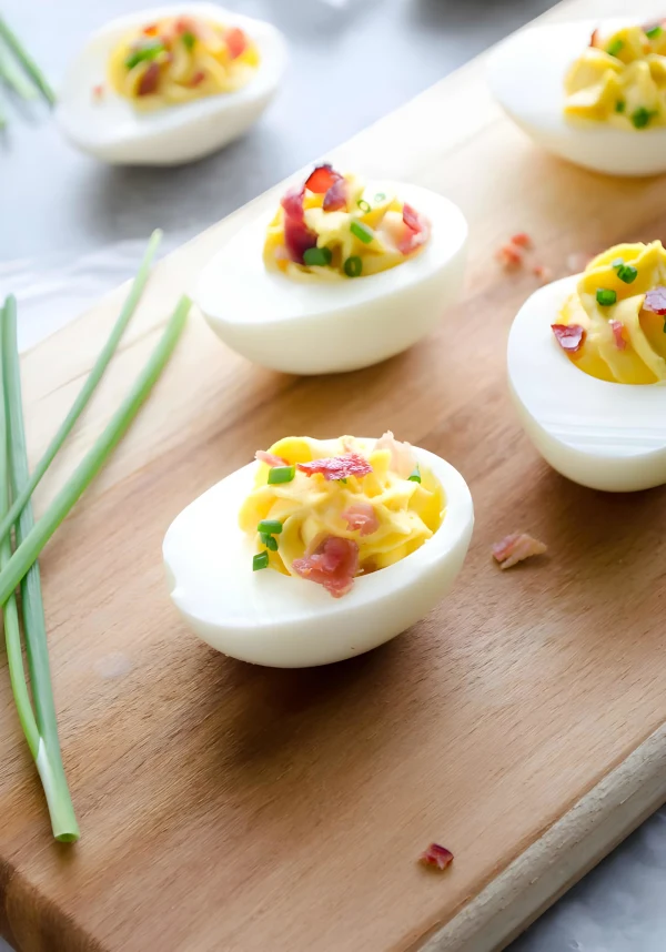 Deviled Eggs with Bacon cover