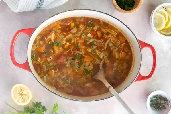 Easy Cabbage Soup Recipe cover