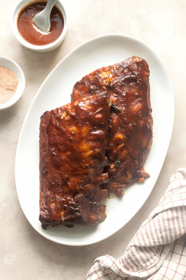 Easy Slow Cooker Baby Back Ribs cover