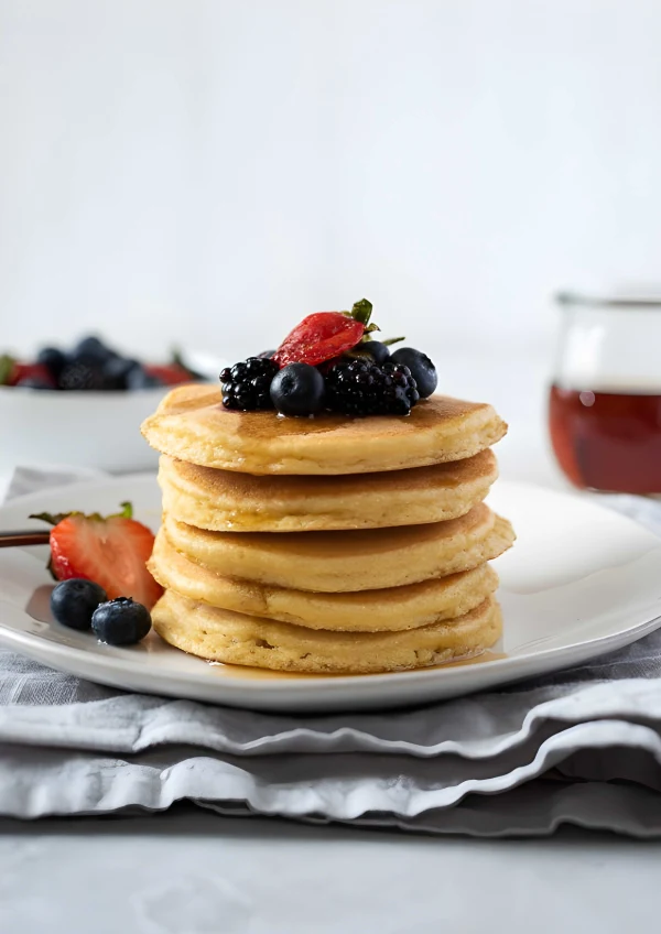 Fluffy Almond Flour Pancakes cover