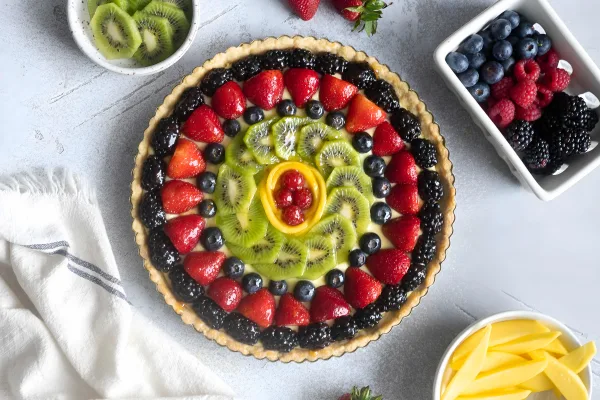 French Fruit Tart Recipe cover
