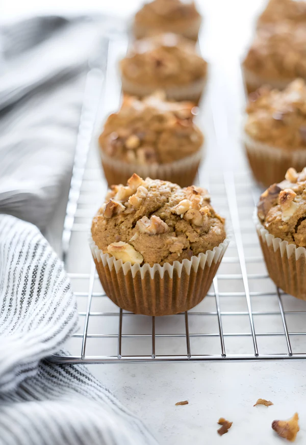 Gluten-Free Carrot Oat Muffins cover