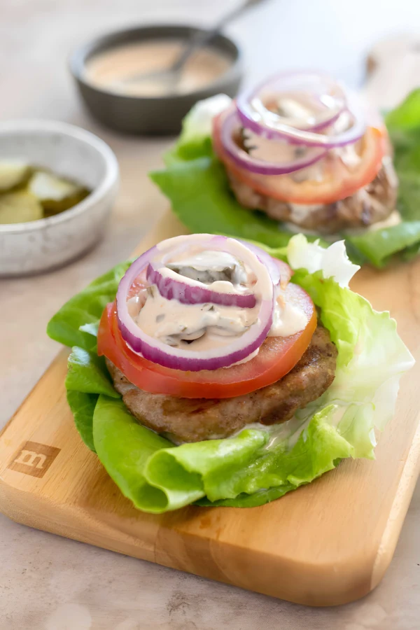 Grilled Turkey Burgers cover