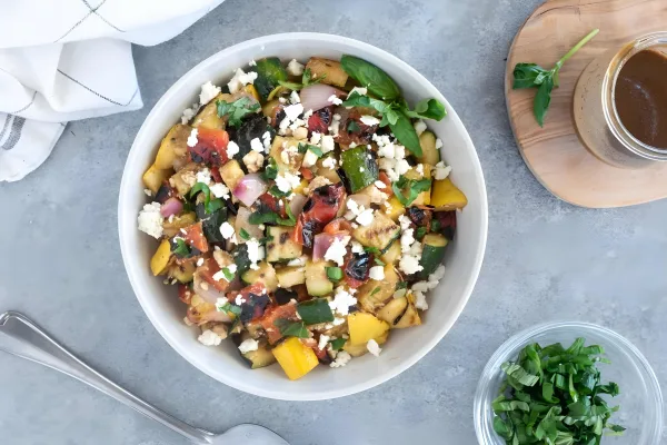 Grilled Vegetable Salad cover