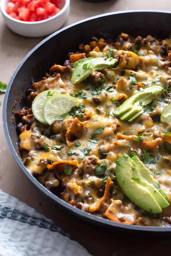 Ground Beef Enchilada Casserole cover