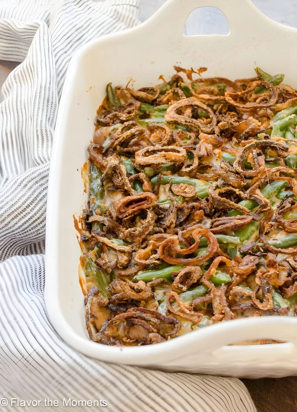 Homemade Green Bean Casserole cover