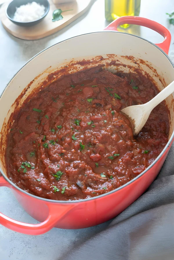 Homemade Meat Sauce cover