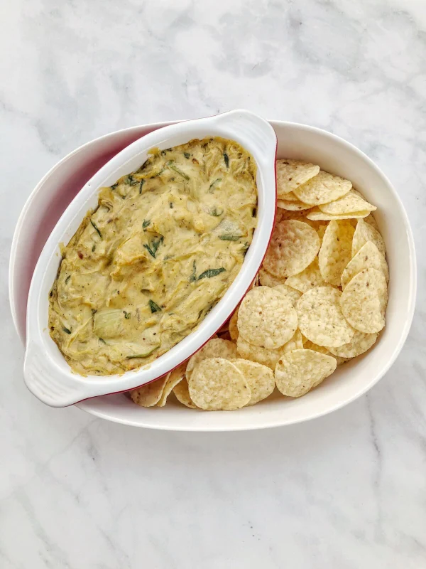 Vegan Spinach Artichoke Dip cover