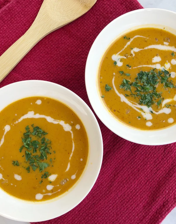 Dairy Free Pumpkin Soup cover