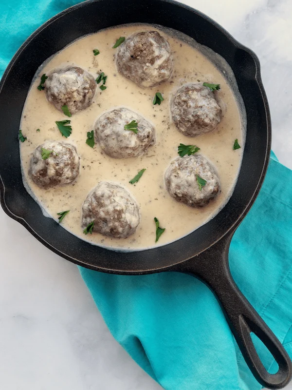 Dairy-Free Swedish Meatballs cover