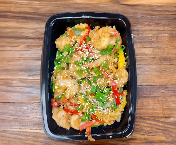 Spicy Shrimp Stir-Fry Meal Prep cover