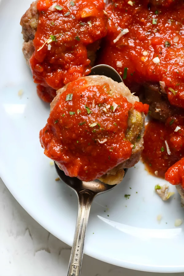 Keto Turkey Meatballs cover