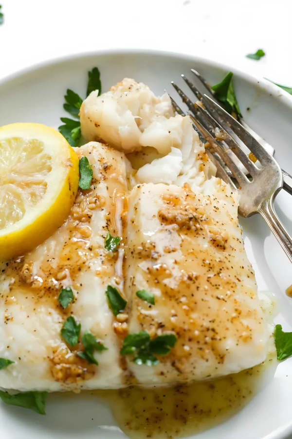 Baked Halibut Recipe cover