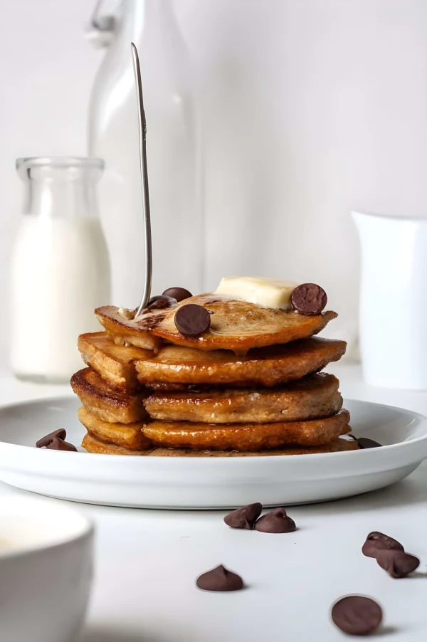 Fluffy Cassava Flour Pancakes (Paleo) cover