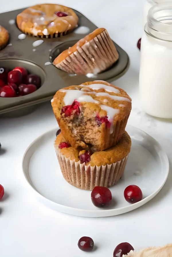 Paleo Orange Cranberry Muffins cover