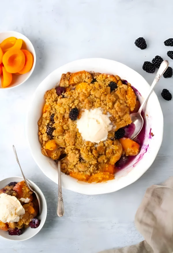 Gluten Free Blackberry Cobbler cover