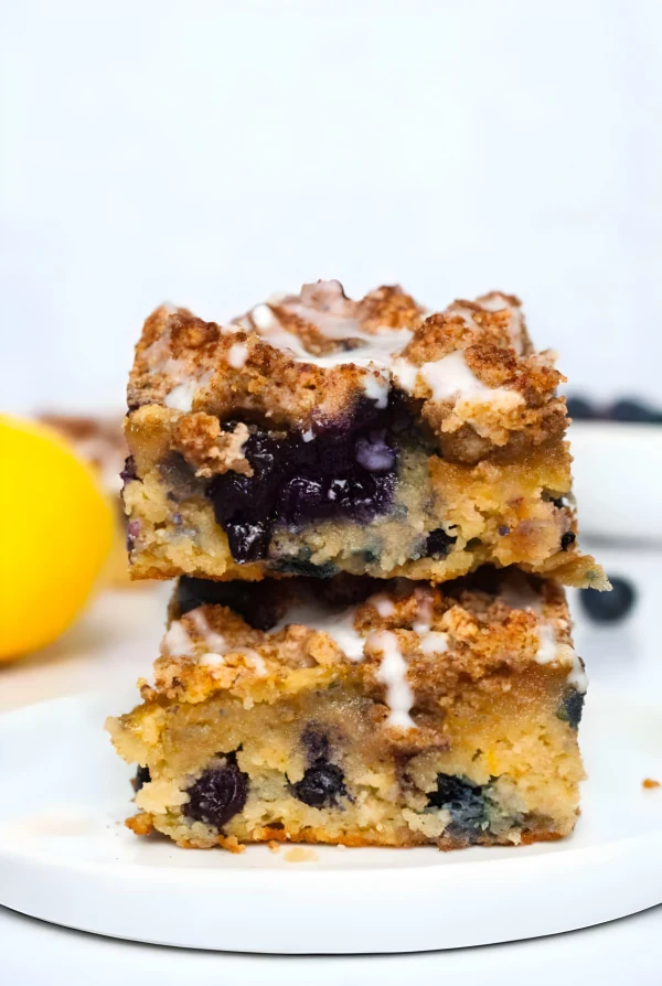 Paleo Lemon Blueberry Coffee Cake cover