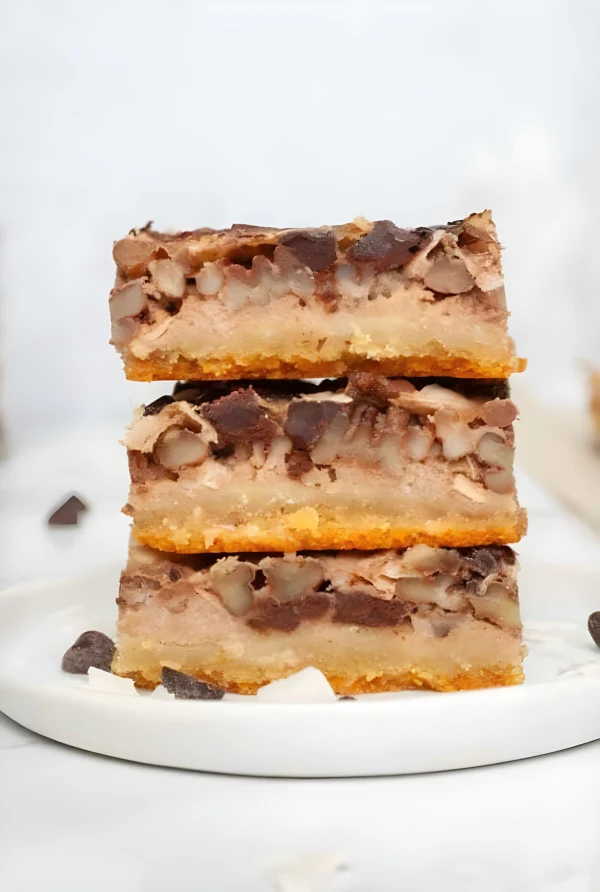 Paleo Vegan Magic Cookie Bars cover