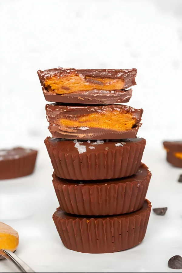 Paleo Vegan Homemade Reese's Cups cover