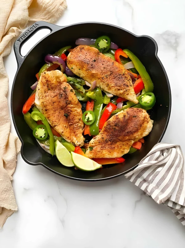 Whole30 Chicken Fajitas cover