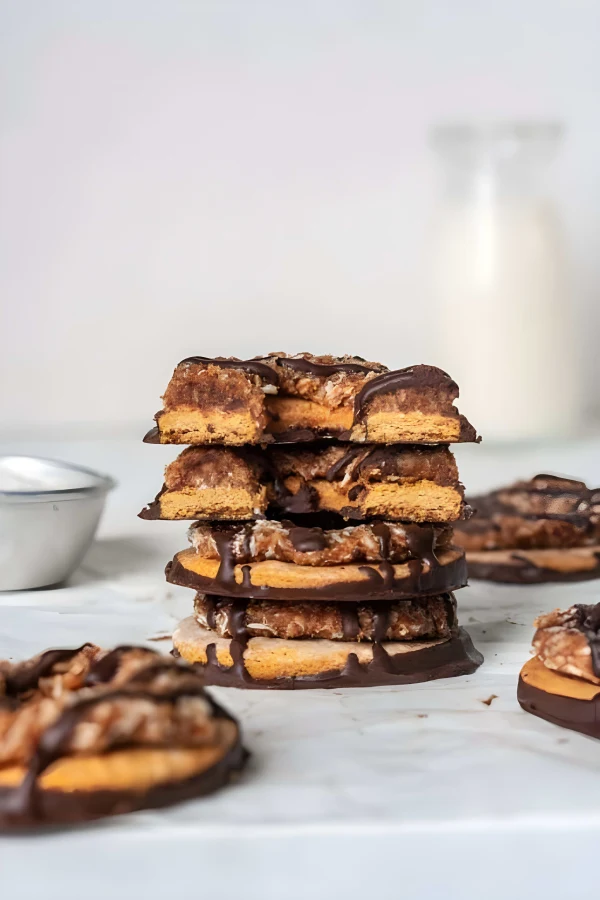 Paleo Gluten Free Samoa Cookies cover