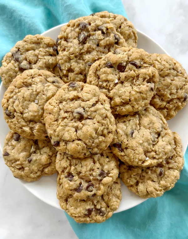 Vegan Oatmeal Chocolate Chip Cookies cover