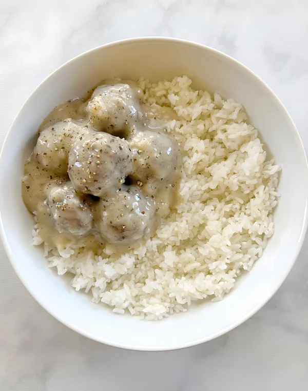 Meatballs and Rice cover