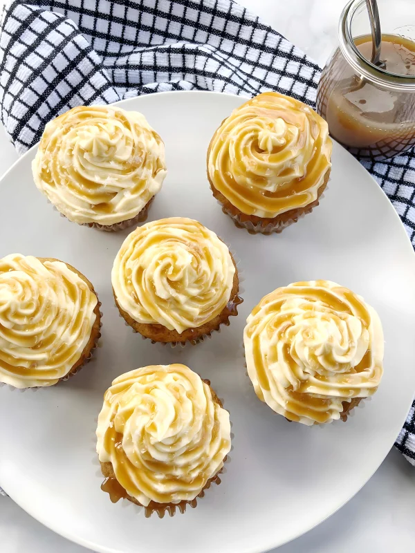 Vegan Cupcakes with Caramel Sauce cover