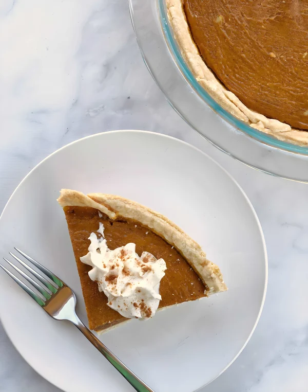 Vegan Pumpkin Pie with Coconut Milk cover