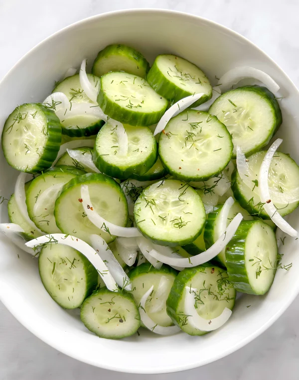 Cucumber Onion Salad cover