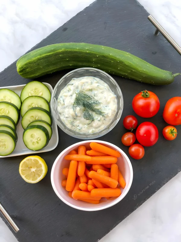 Vegan Tzatziki Recipe cover