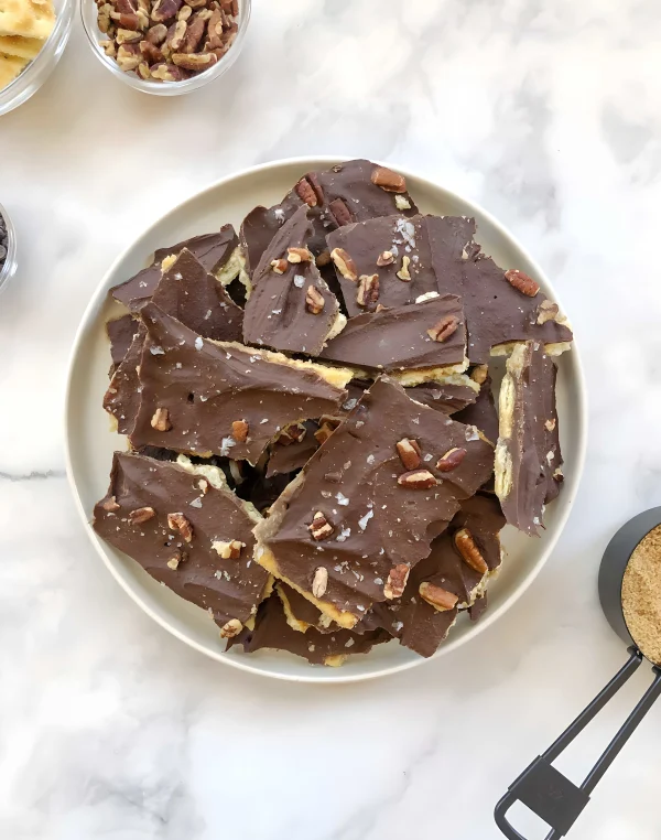 Christmas Cracker Toffee cover