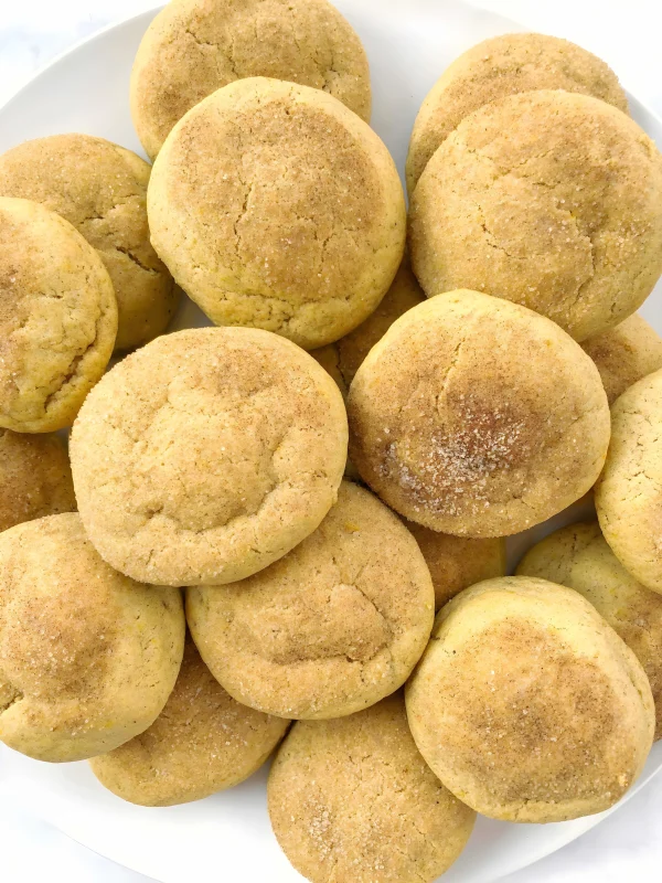 Vegan Pumpkin Sugar Cookies cover