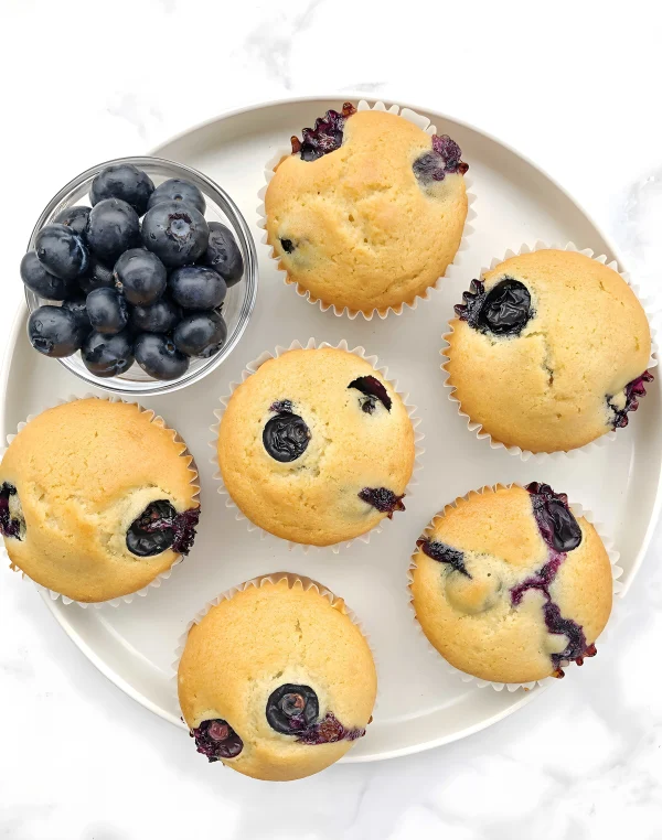 Dairy Free Blueberry Muffins cover