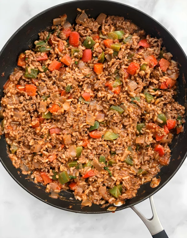 Deconstructed Stuffed Peppers cover