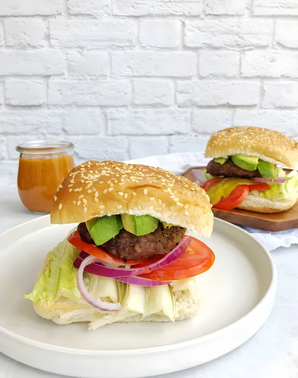 Dairy Free and Egg Free Burgers cover