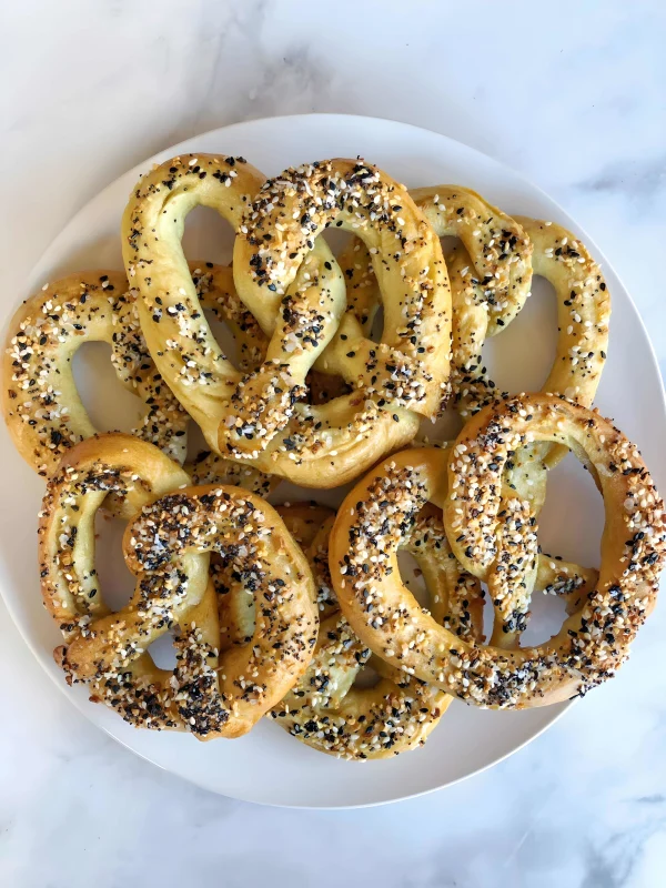 Everything Bagel Soft Pretzels cover