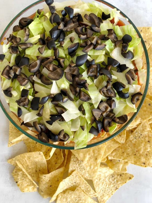 Dairy-Free 5 Layer Dip cover