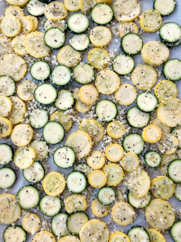 Crispy Baked Zucchini and Squash cover