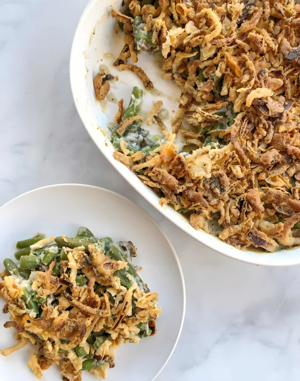 Dairy Free Green Bean Casserole cover