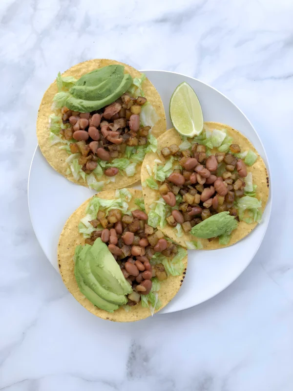 Pinto Bean and Potato Tostadas cover