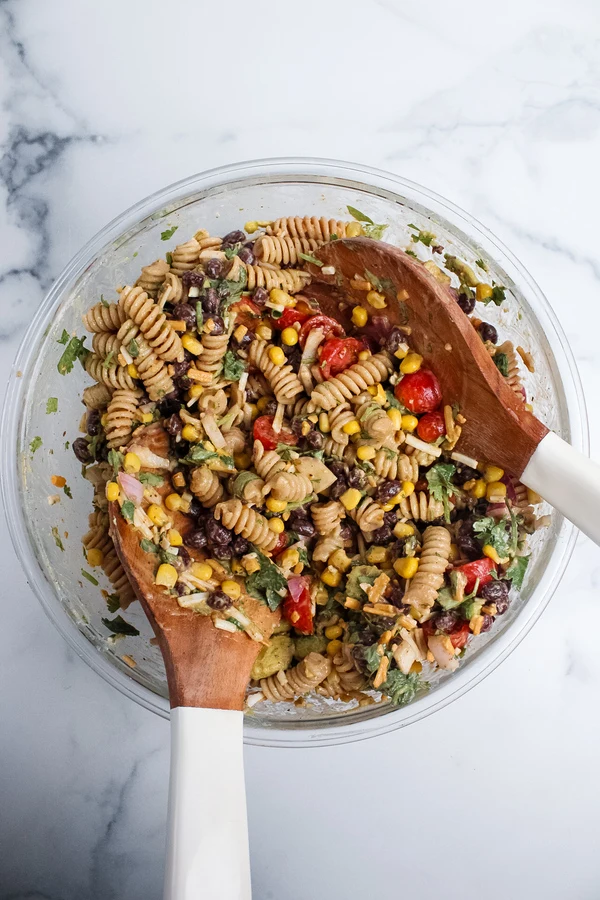 Vegan Taco Pasta Salad cover
